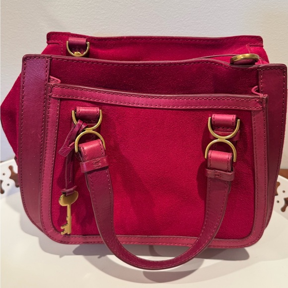 Fossil Raspberry Shoulder Bag - Picture 2 of 9